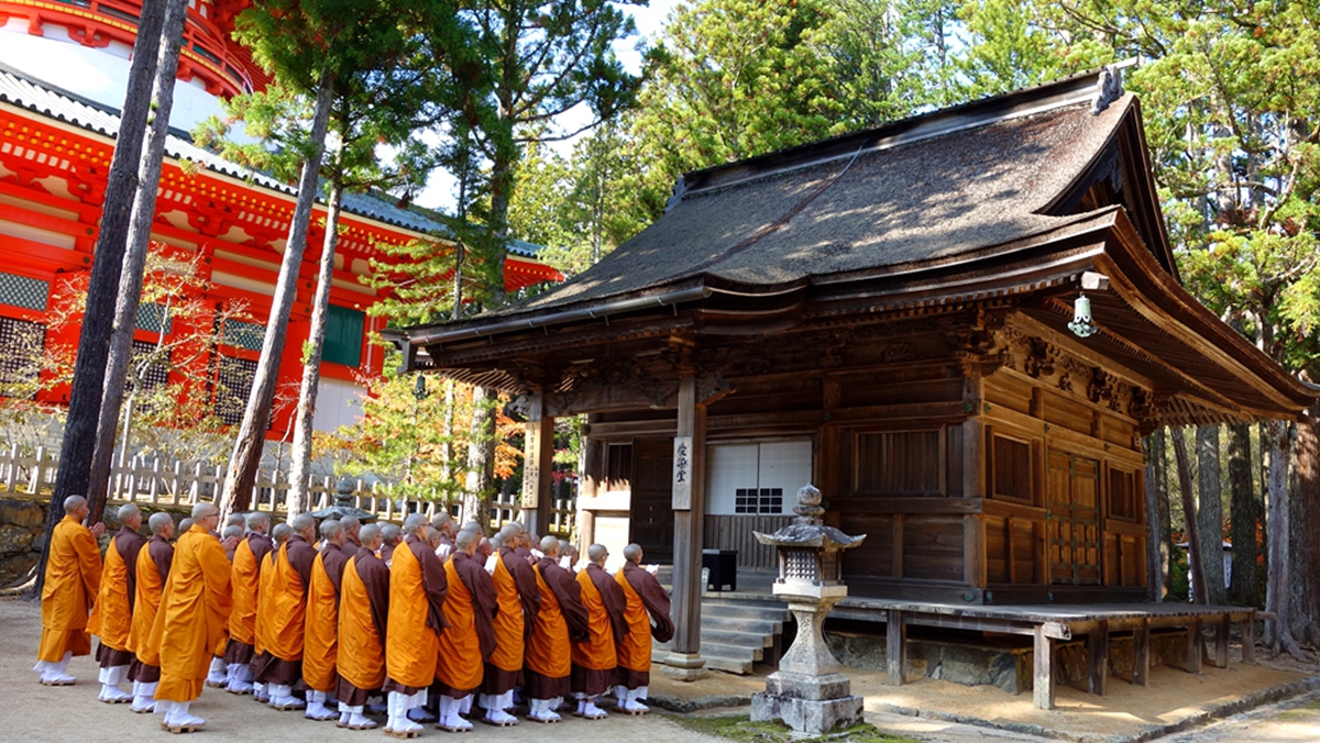 【高野山】春季胎藏界.結緣灌頂.熊野古道5日